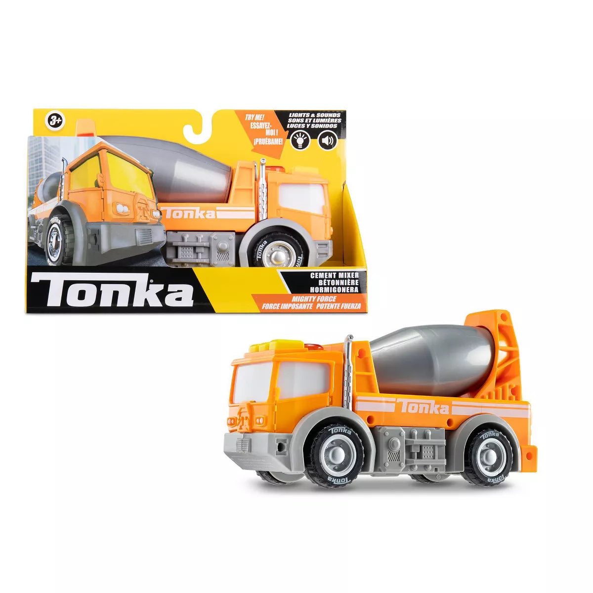 Tonka Mighty Machines Lights & Sounds Cement Mixer