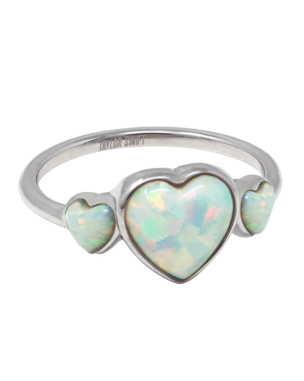 TAYLOR SWIFT Official Merch - The Sky is Opalite Heart Ring - 8