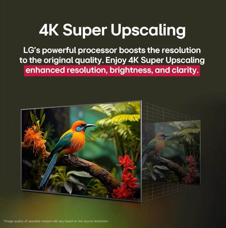 LG | 55" UHD AI UA77 4K Smart TV 2025 | Model: 55UA7700PUB