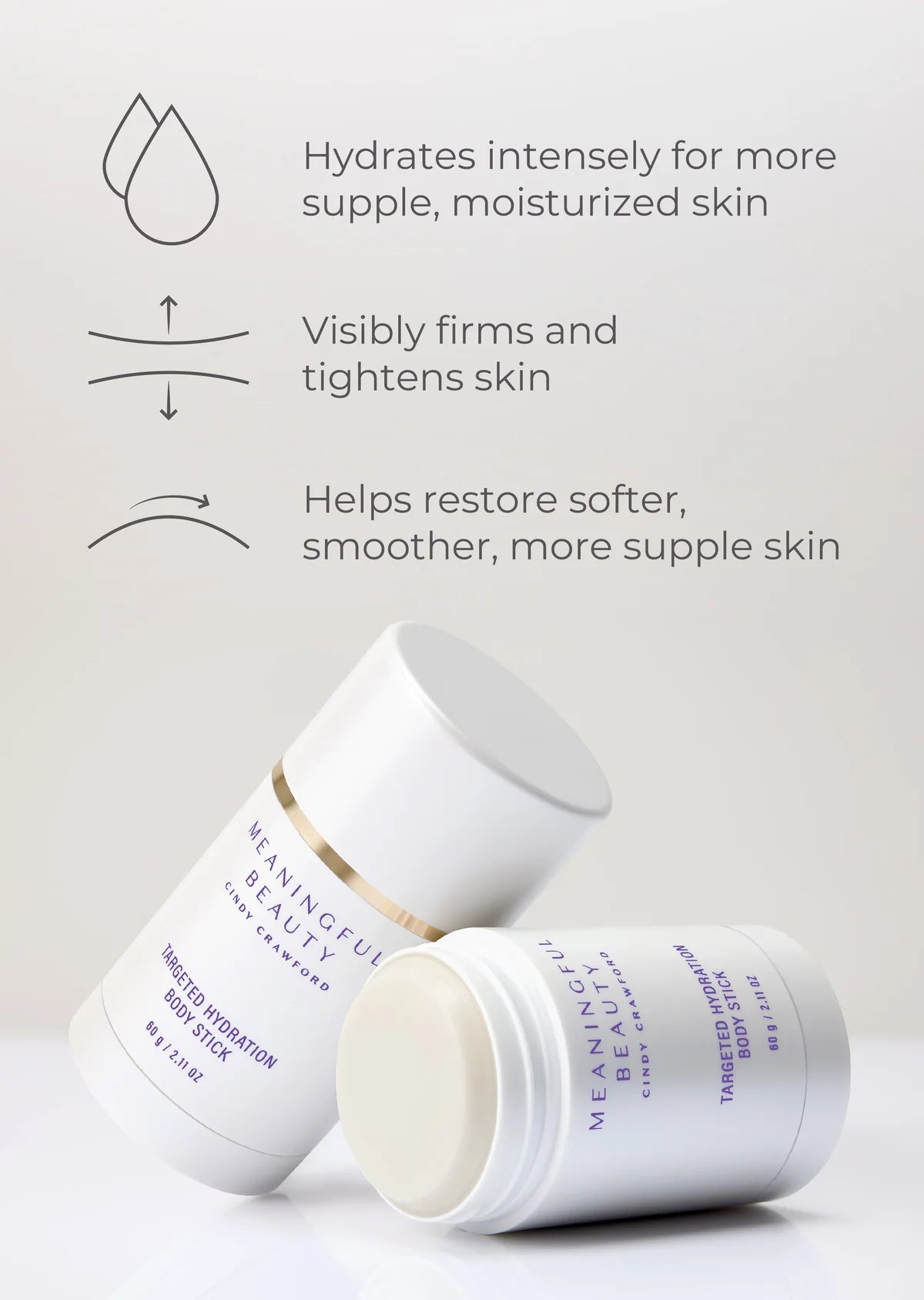 MEANINGFUL BEAUTY Targeted Hydration Body Stick - 0.7 oz