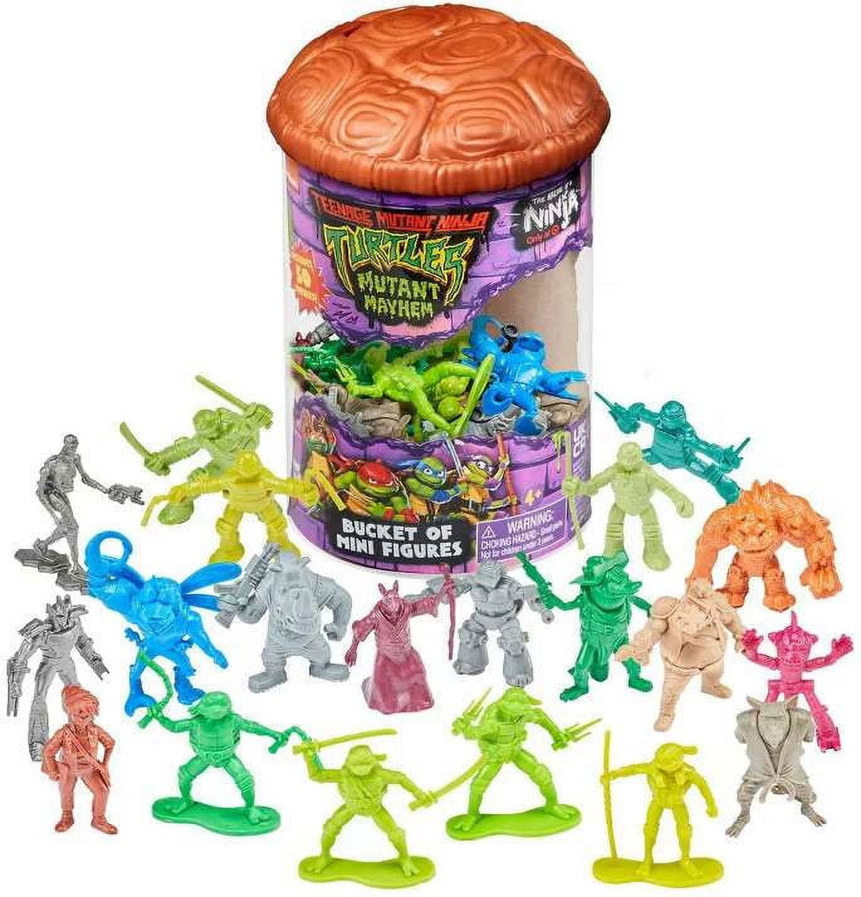 Turtles Mutant Mayhem Bucket of Figures