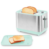 DASH Smartstore 2 Slice Toaster in Aqua - Model DST200