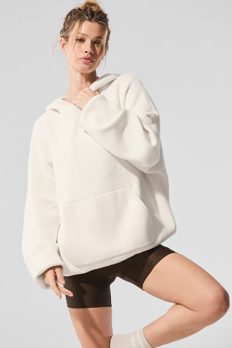 Alo Scholar Hooded Sweater M