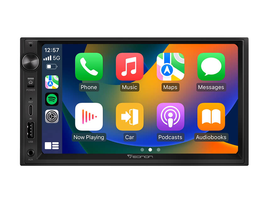 Eonon Android 13 Double Din Wireless Apple CarPlay & Android Auto Car Radio Support Fast Charging & 7 Inch IPS Touch Screen $199.99 (New Open Box)