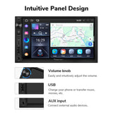 Eonon Android 13 Double Din Wireless Apple CarPlay & Android Auto Car Radio Support Fast Charging & 7 Inch IPS Touch Screen $199.99 (New Open Box)