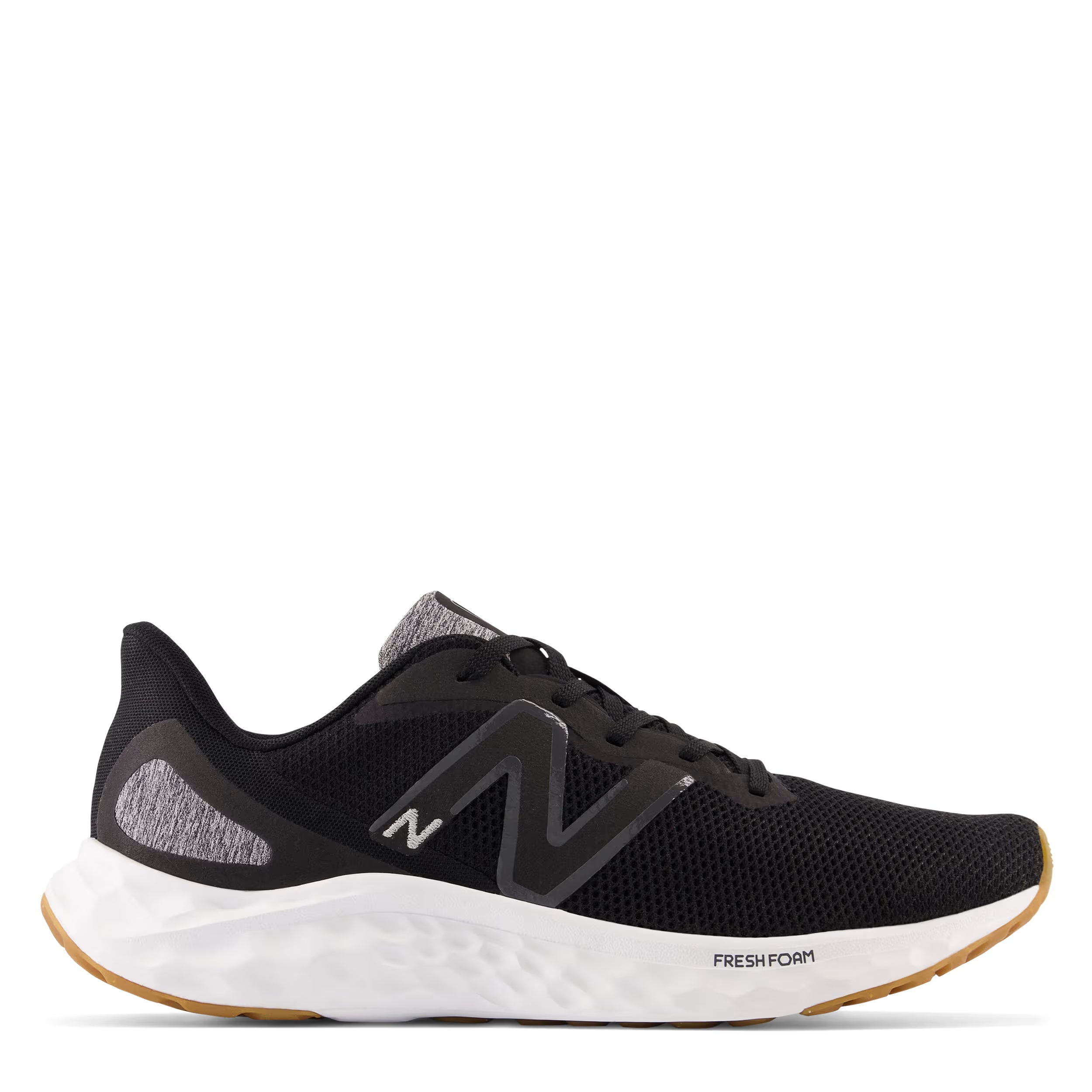NEW BALANCE Men's Fresh Foam Arishi v4 - Black/Silver Metallic - 12W (2E)
