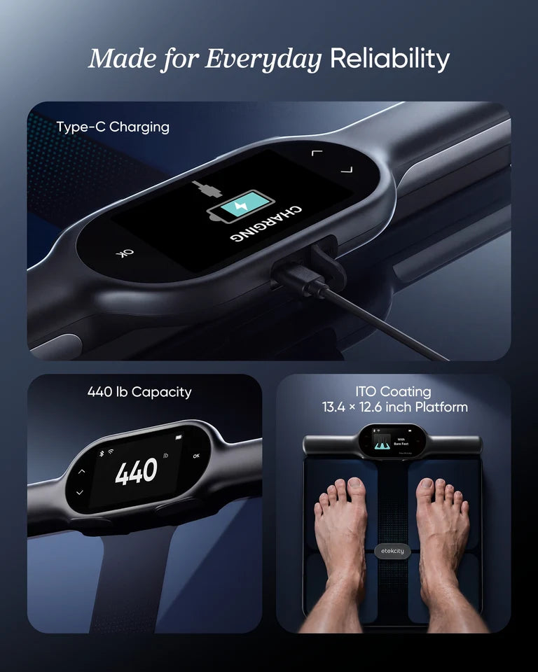 *Etekcity WiFi 8-Electrode Smart Scale, EFS-A791-KUS