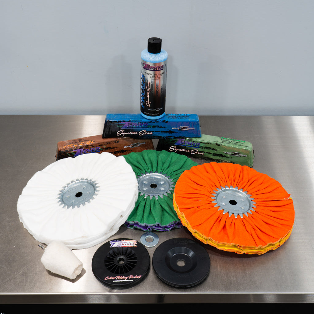 ZEPHYR Ultra Shine Signature Series Polishing Kit