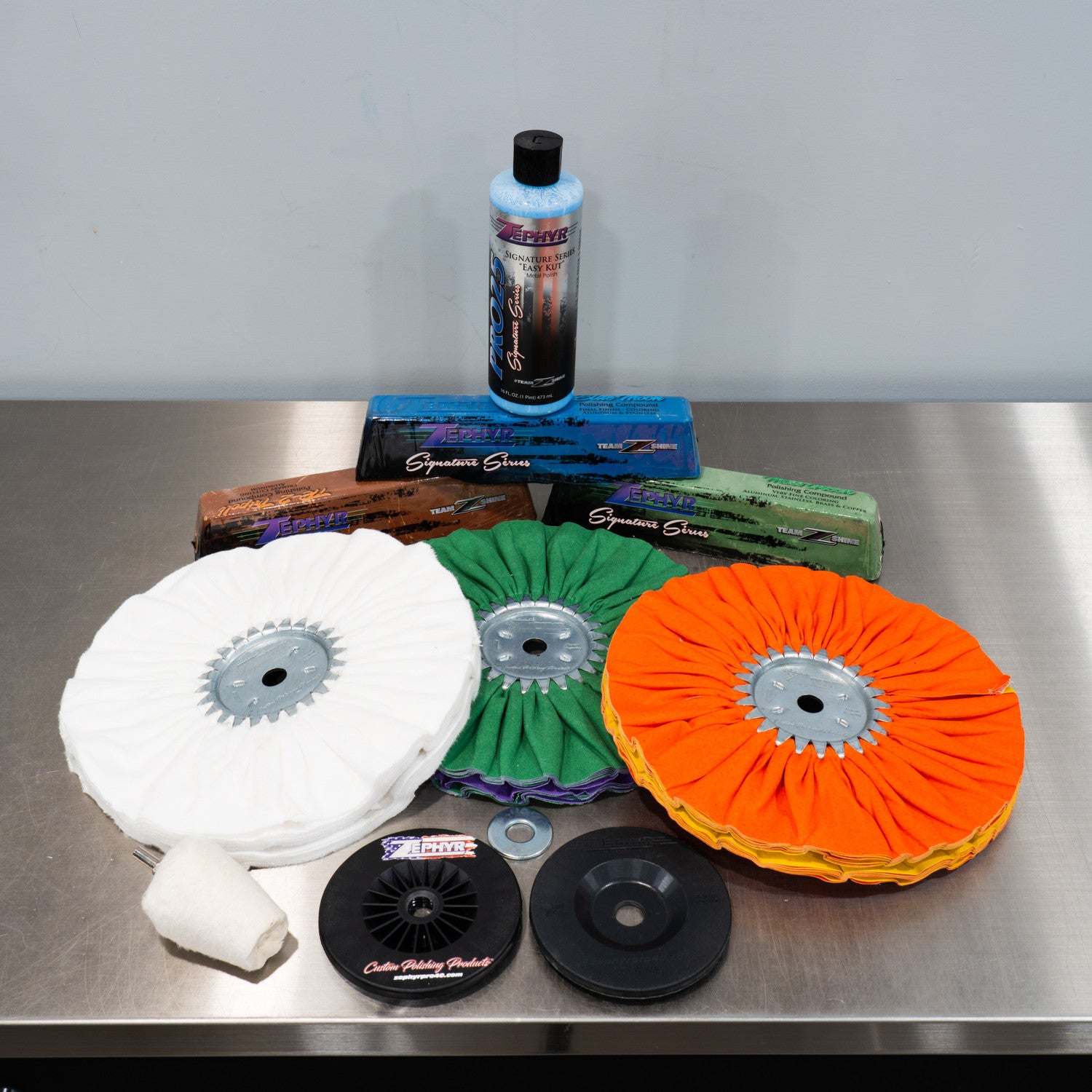 ZEPHYR Ultra Shine Signature Series Polishing Kit