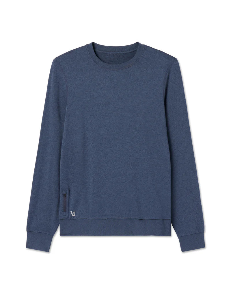 Vuori Ponto Performance Crew Azure Heather