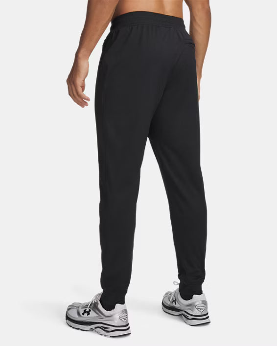 Under Armour Sportstyle Tricot Jogger - Black/White - Size XLT