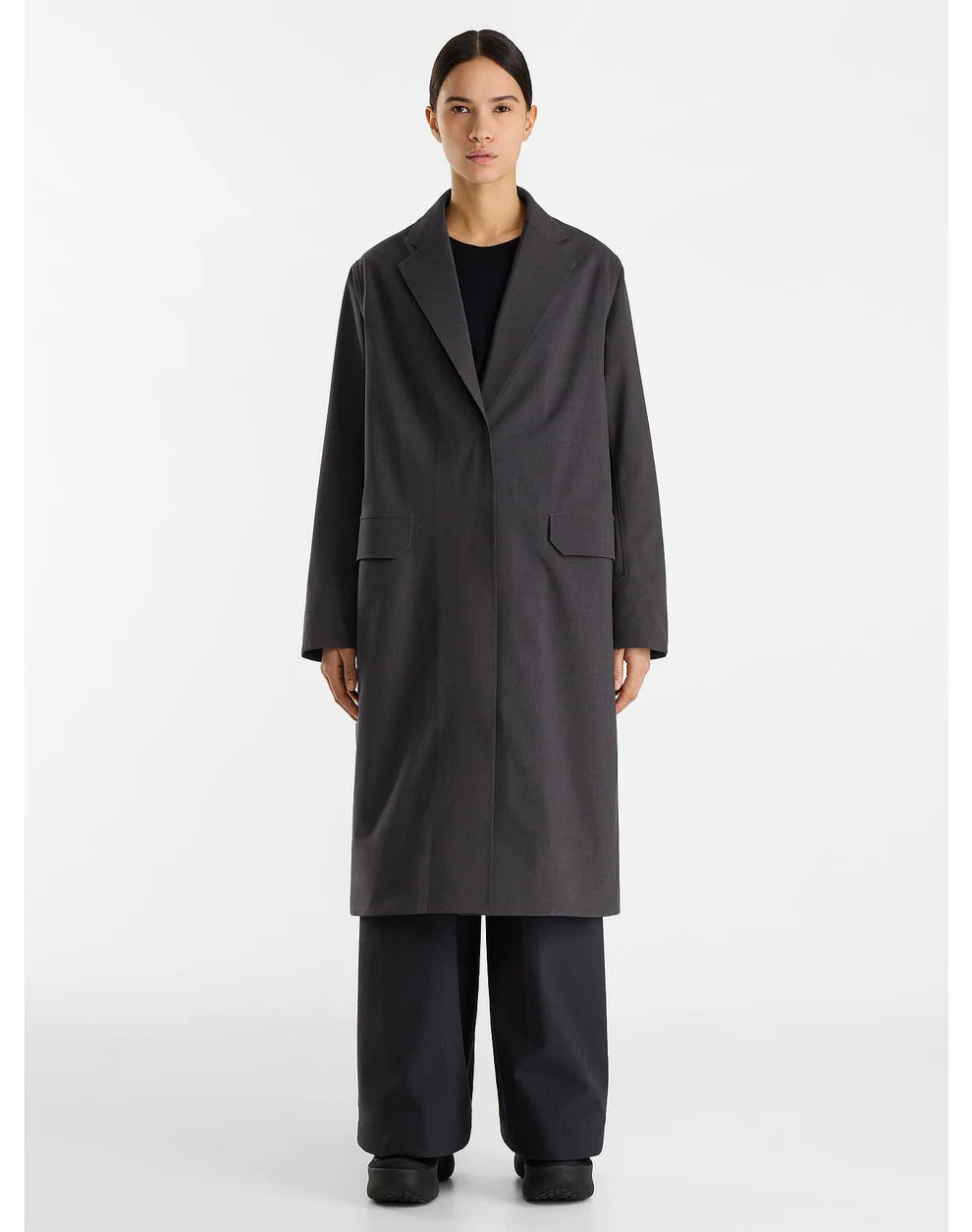 (LG) ARC'TERYX Veilance Lenan Insulated Tech Wool Topcoat Women's