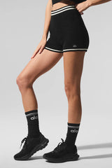 Tennis Club Sweater Knit Hot Short