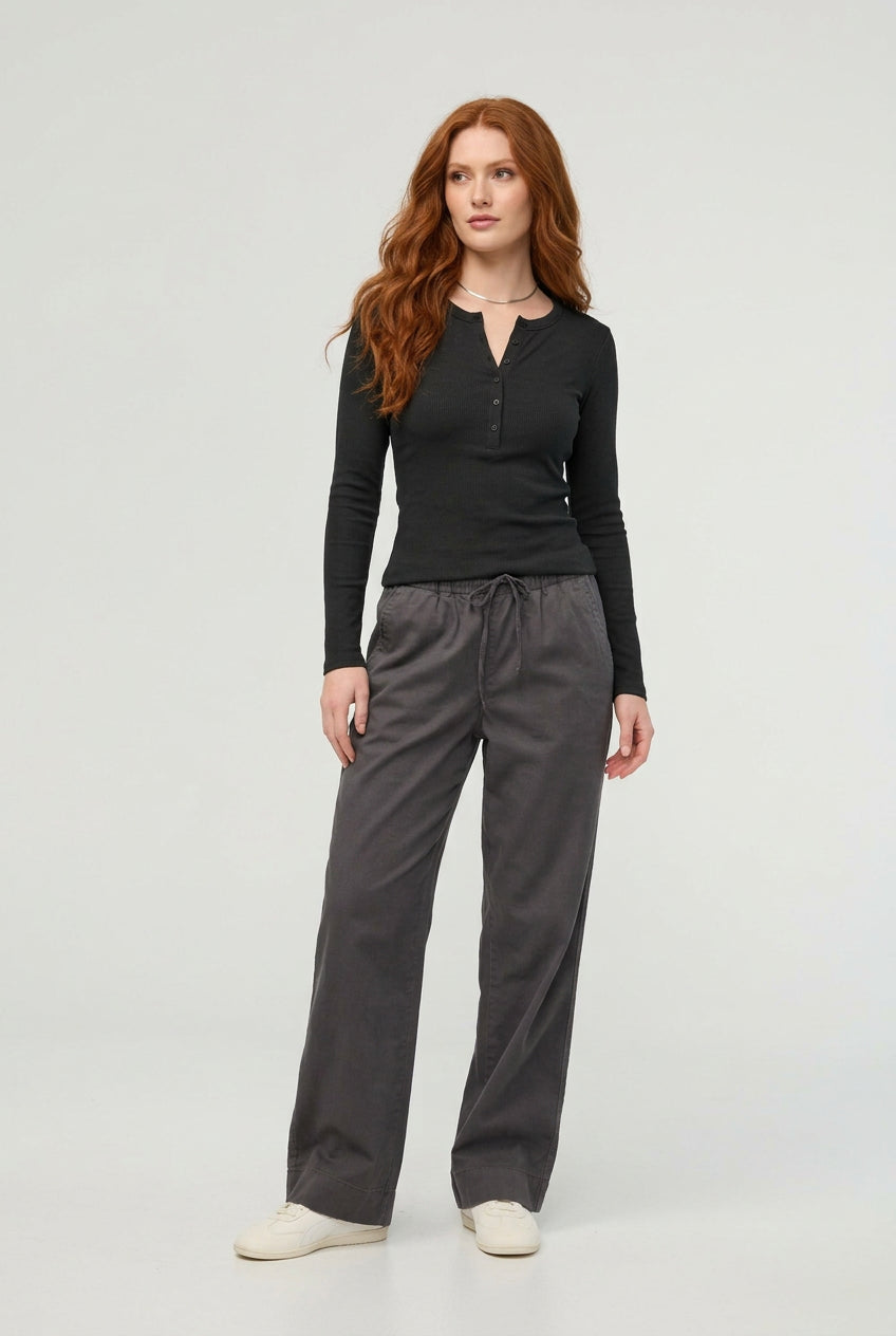 Deluxe Twill Easy Pant - Mineral  XSW x 30L