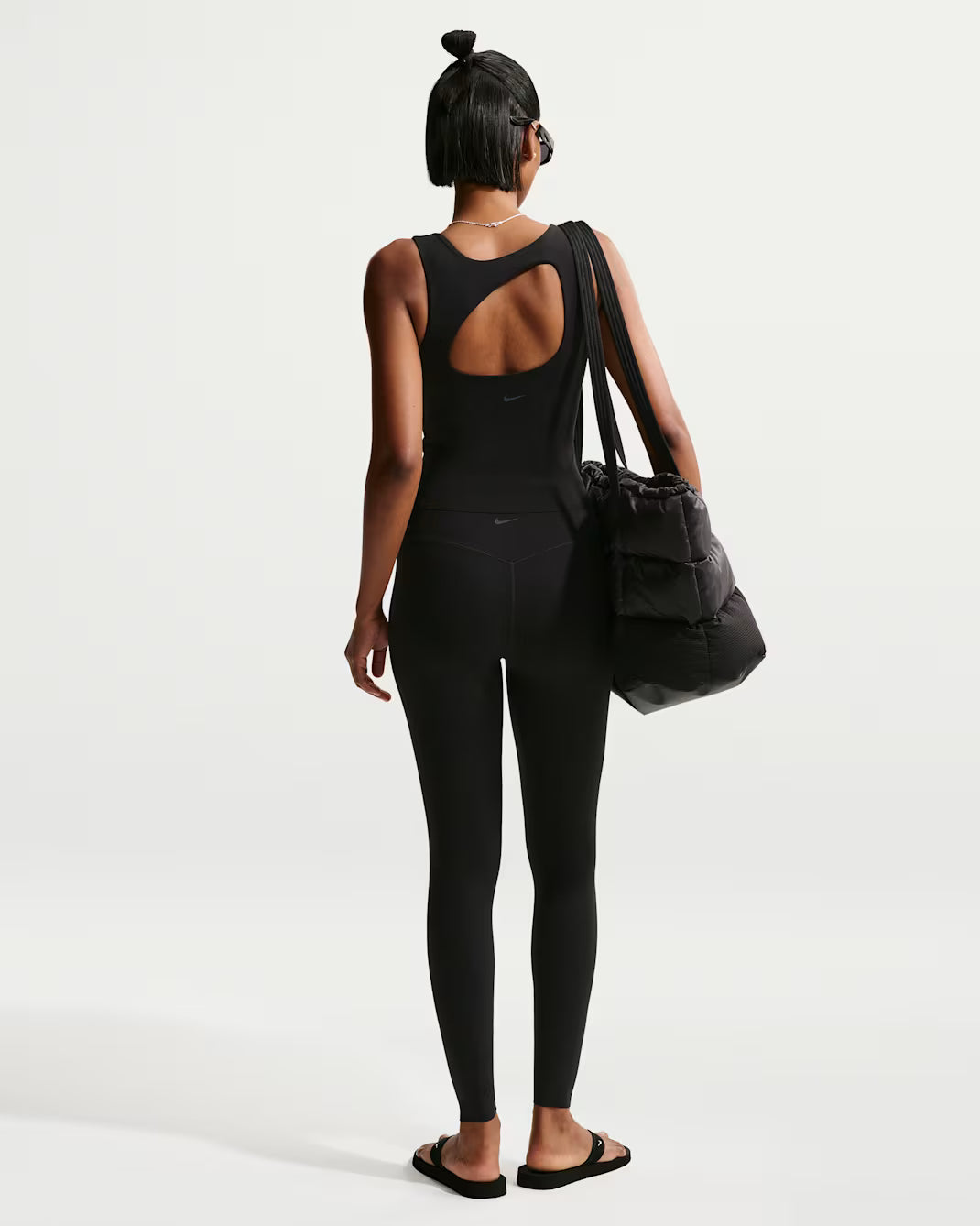 Nike Women's Zenvy Dri-FIT Tank Top - Black (Size: Small)
