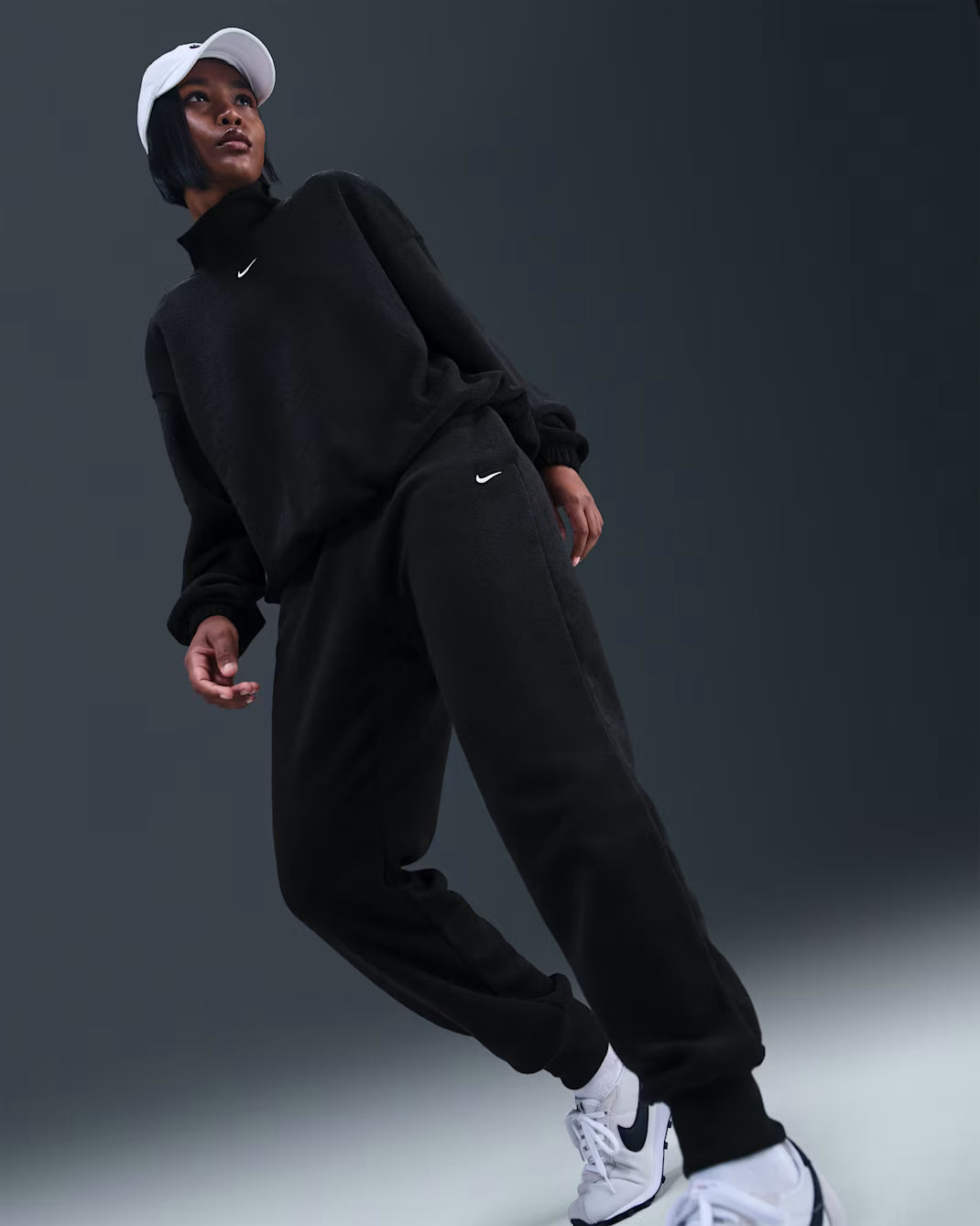 Nike Sportswear Phoenix Plush Women's Mid-Rise Cozy Fleece Pants- Size- XS (0-2)