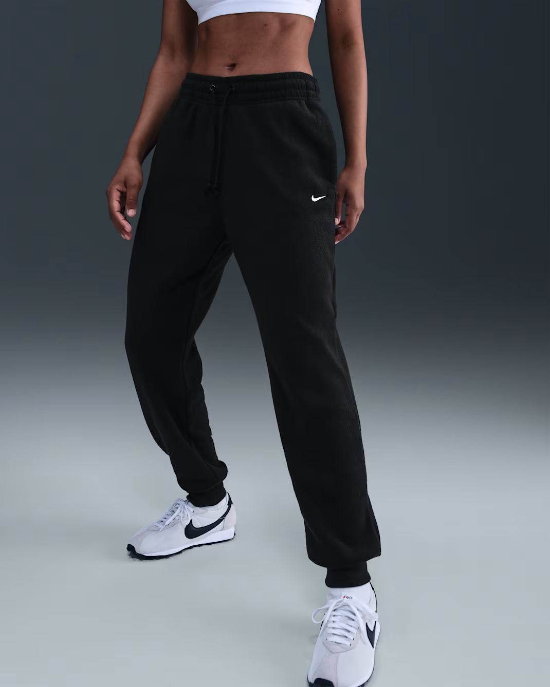 Nike Sportswear Phoenix Plush Women's Mid-Rise Cozy Fleece Pants- Size- XS (0-2)