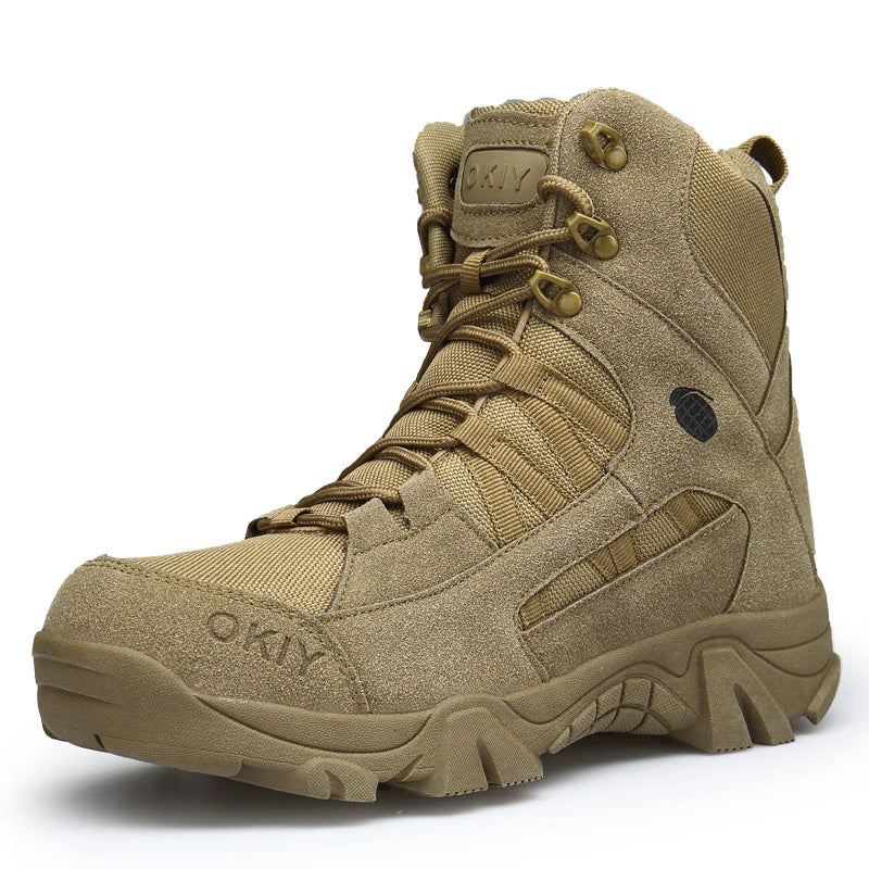 OKIY Men's High Top Waterproof Work Boots Size: 11