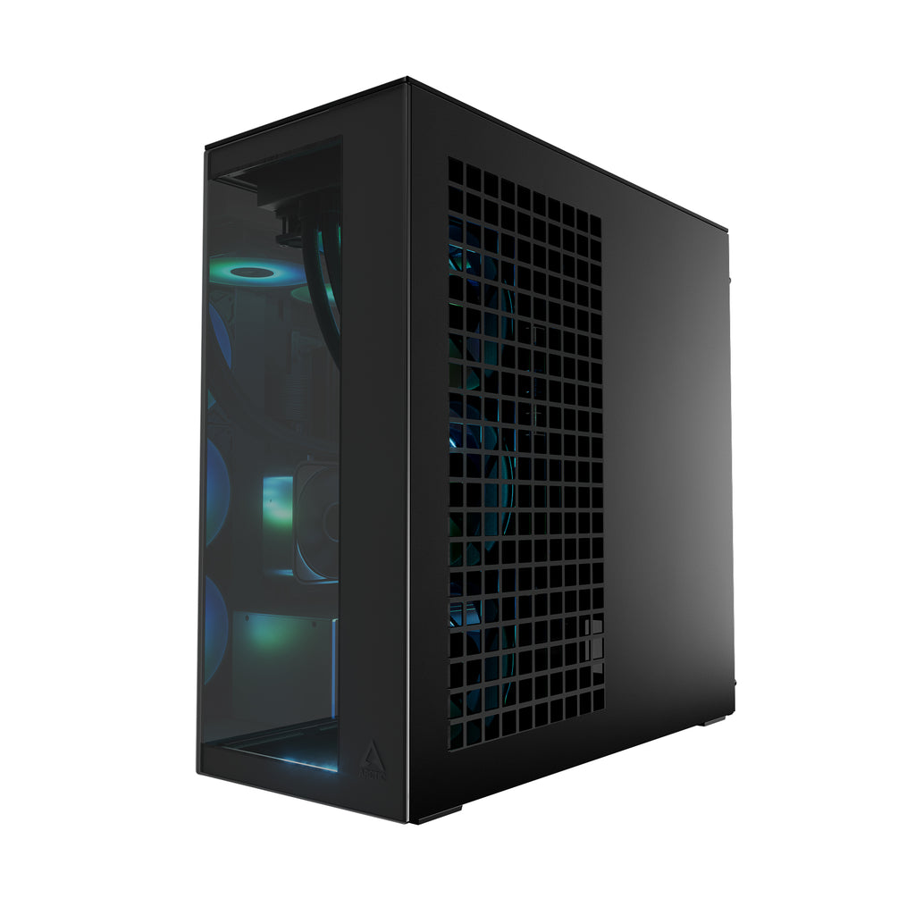 ARCTIC Xtender VG Tempered Glass eATX Full Tower Computer Case - Black