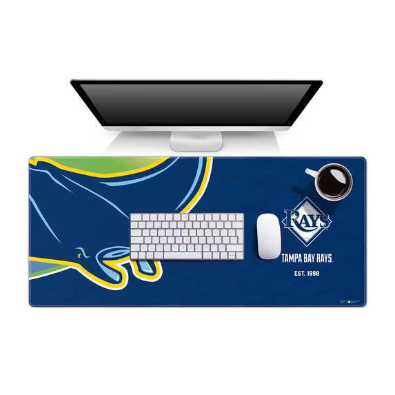 *YouTheFan MLB Tampa Bay Rays Logo Series Desk Pad