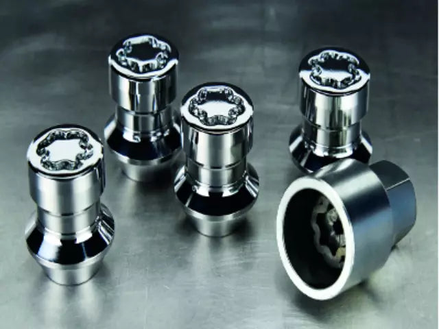 OEM Alloy Wheels Locks, Chrome Finish (Set Of 4) - Mazda (C9N3-V9-740A)