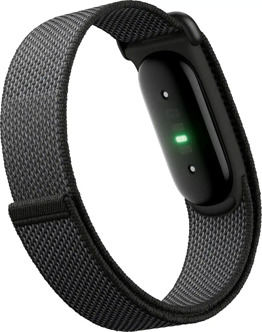 *Google - Fitbit Air - Screenless Fitness & Health Tracker - Works with Android and iOS - Obsidian
