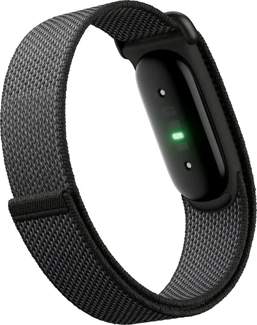 *Google - Fitbit Air - Screenless Fitness & Health Tracker - Works with Android and iOS - Obsidian