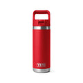 Yeti Rambler 18oz Straw Bottle , Rescue Red