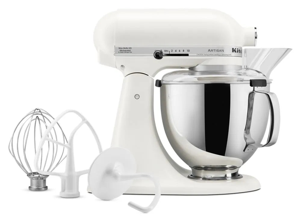 Artisan® Series 5 Quart Tilt-Head Stand Mixer, Porcelain White
