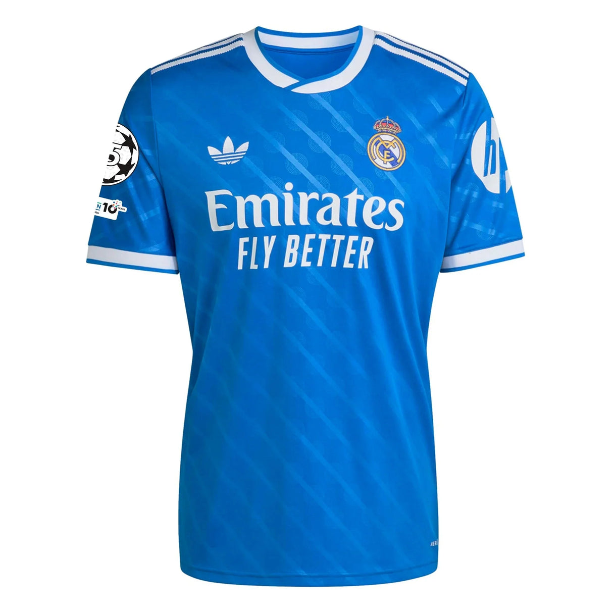 adidas Men's Real Madrid 25/26 Third Jersey - Blue/White - Size XL