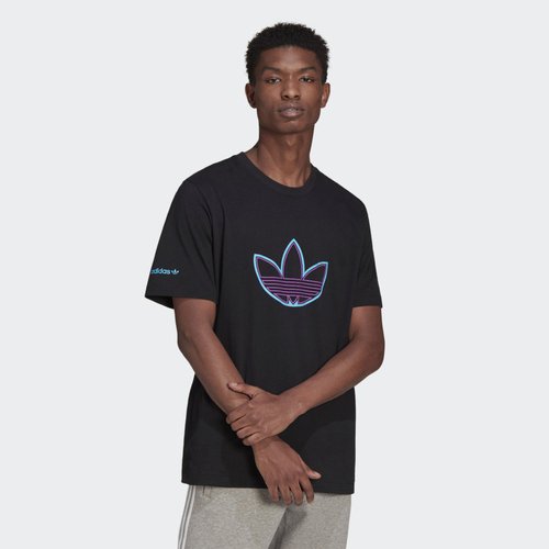 Adidas Outline Logo T-Black- New with Tags