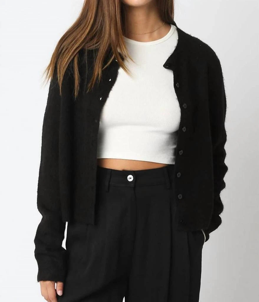 Women’s Olivaceous - Stella Knit Cardigan Top Size Small