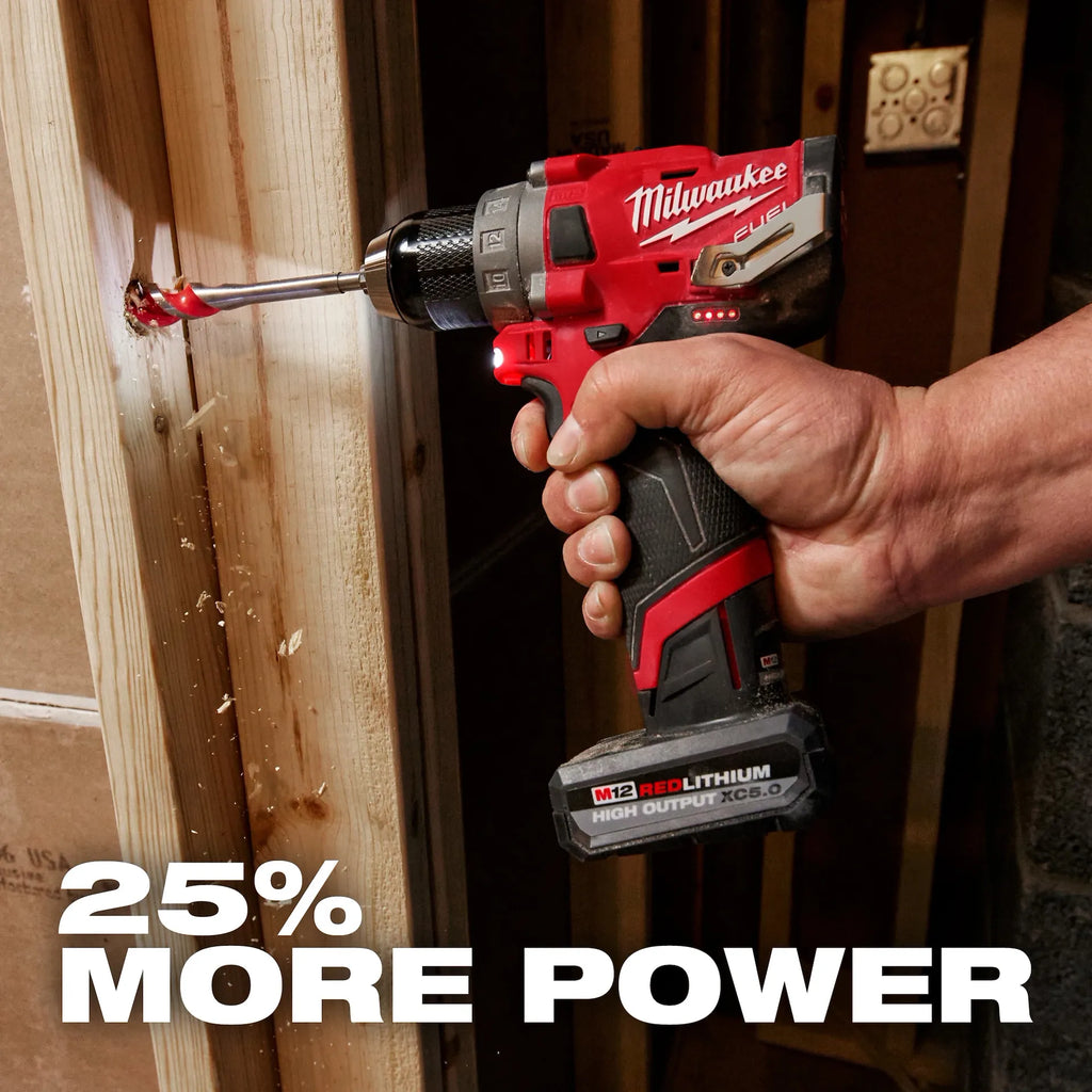 *Milwaukee - M12 REDLITHIUM HIGH OUTPUT XC5.0 Battery Pack, 48-11-2450