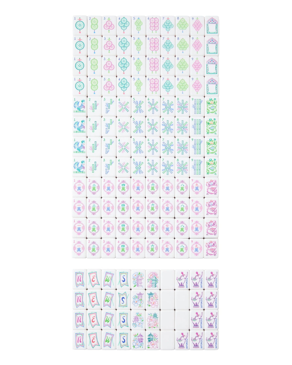 Amara Mahjong Tiles