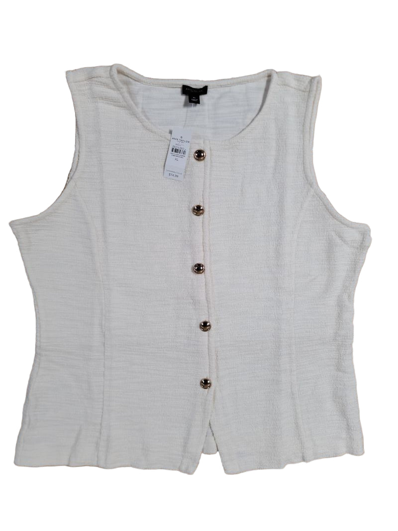 ANN TAYLOR FACTORY in Pale Yellow | Size XL