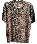 ANN TAYLOR FACTORY Animal Print Sweater | XL
