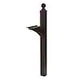 Landover Aluminum, Crossarm, Mailbox Post, Bronze