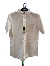 ARIAT Men's Gene Print SS Shirt in Irish Cream - MD