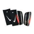 NIKE - Mercurial Lite Break 'Em Pack Shin Guards - Black/Bright Crimson/Blur - Medium