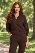 Michael Kors Knit Quarter-Zip Sweater  Size XX Large