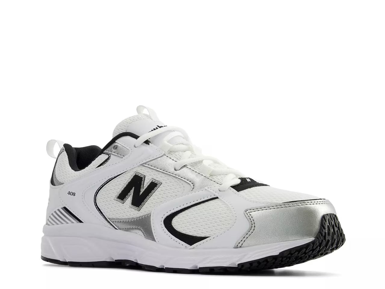 NEW BALANCE Men's 408 - White/Black - 7.5M