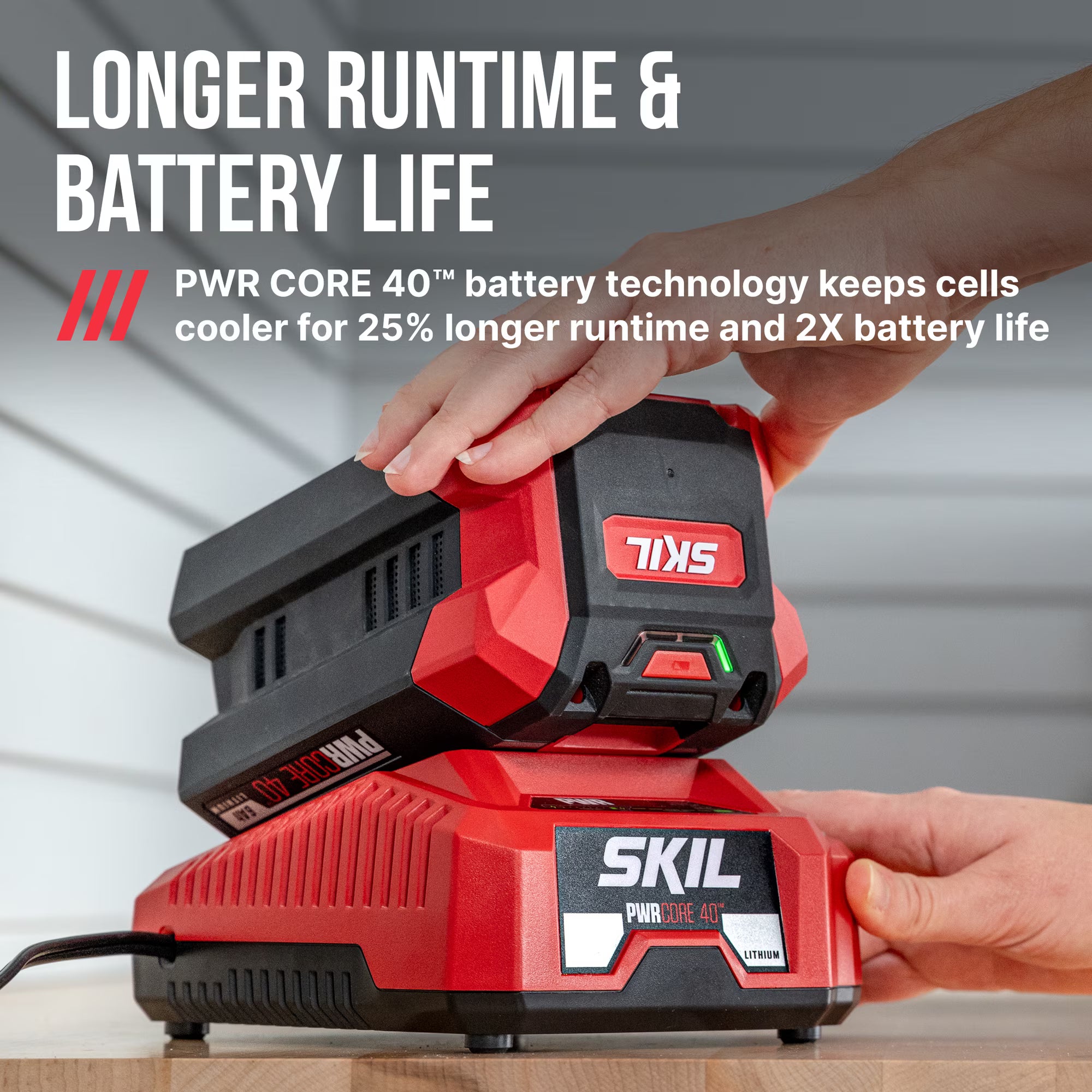 SKIL PWR CORE 40V 6.0Ah Lithium Battery