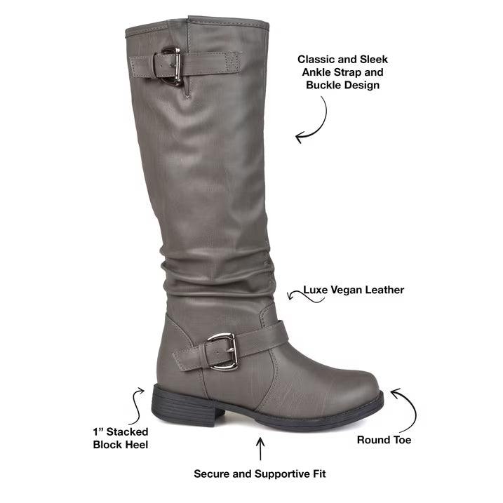Journee Collection Women's Stormy Knee High Boots ( Size: 10 )