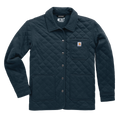 Carhartt Women's Paxton Quilted Shirt Jacket - X-Large (Deep Smoke Blue)