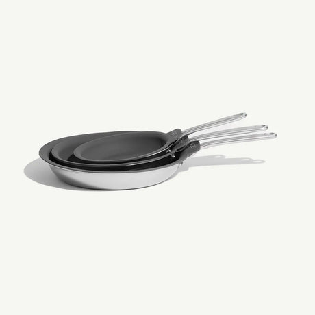 Pan Protectors 3-Piece Set · Graphite