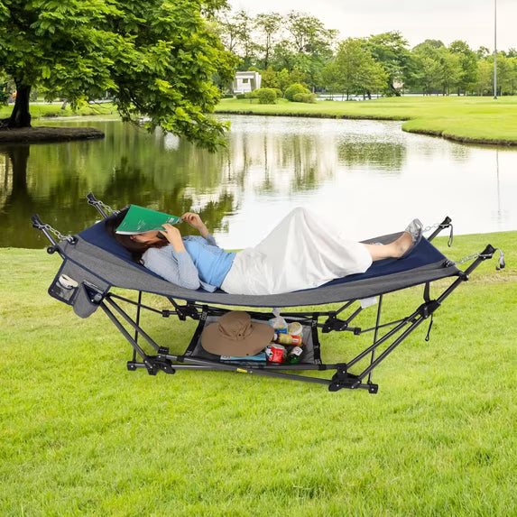 RedSwing Portable Folding Camping Hammock with Stand