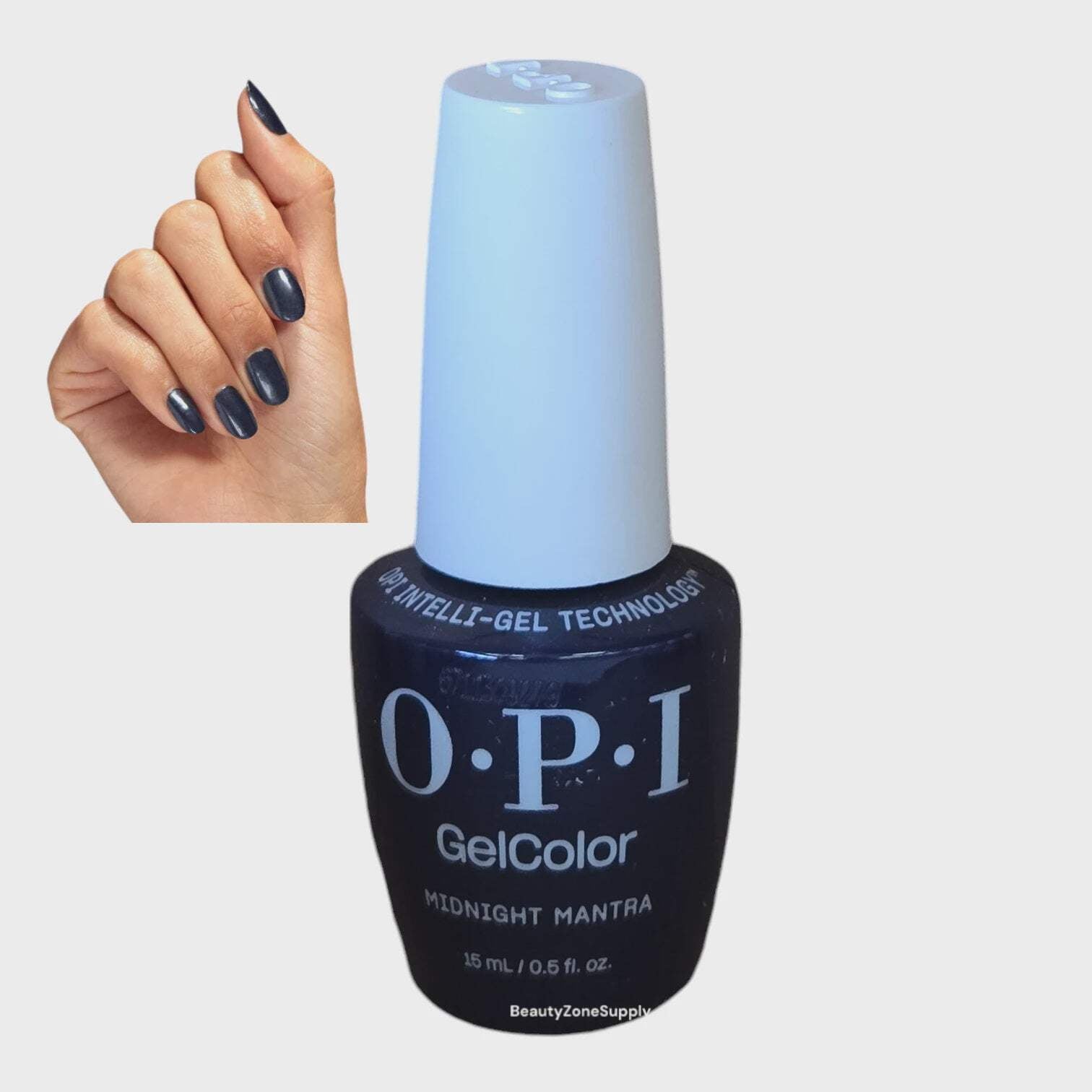 6-Pack OPI Gelcolor Intelli-Gel Nail Polish, 0.50 oz., Midnight Mantra
