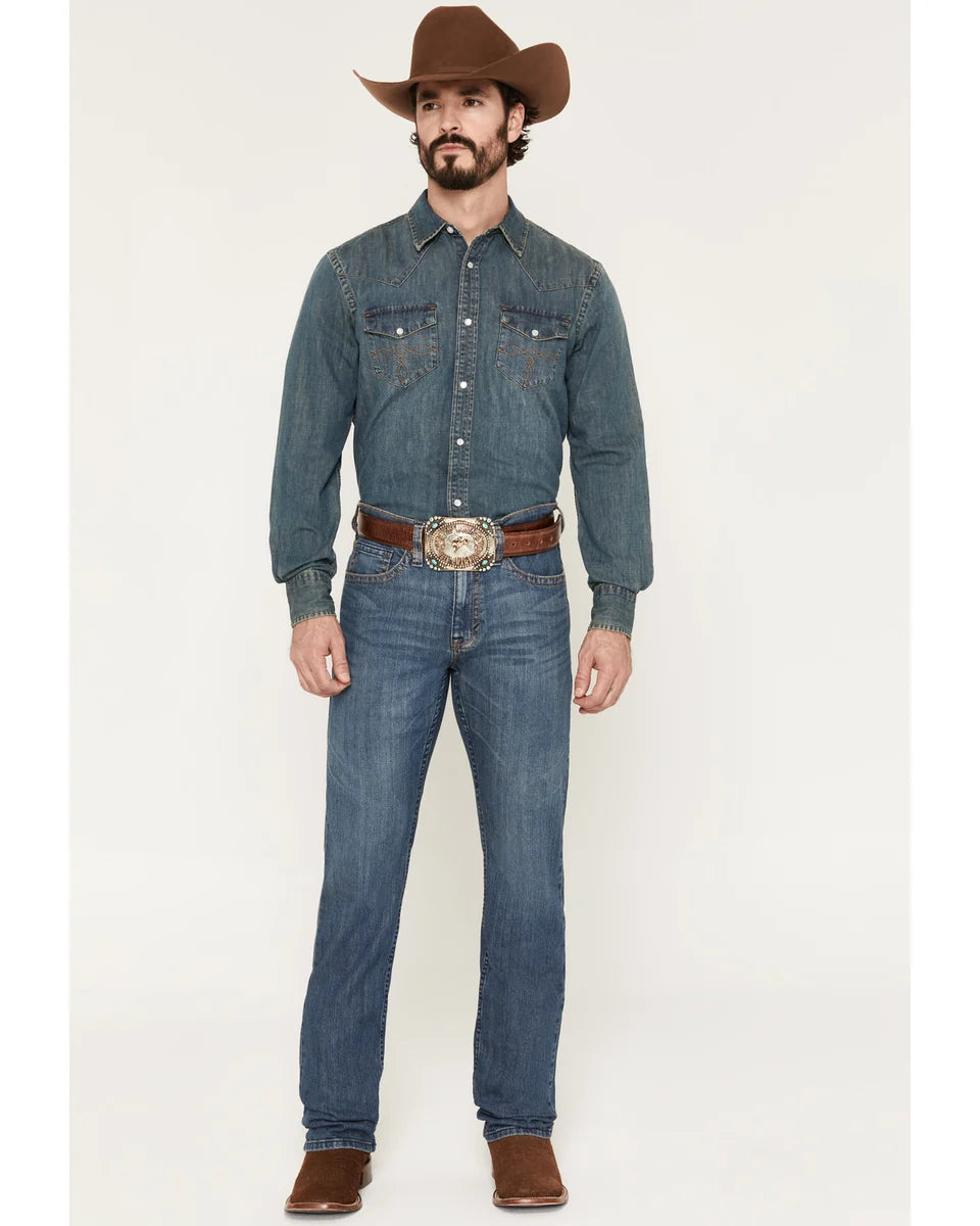 Cody James Men's Equalizer Wash Jackson Slim Straight Stretch Denim Jeans Size 34/32