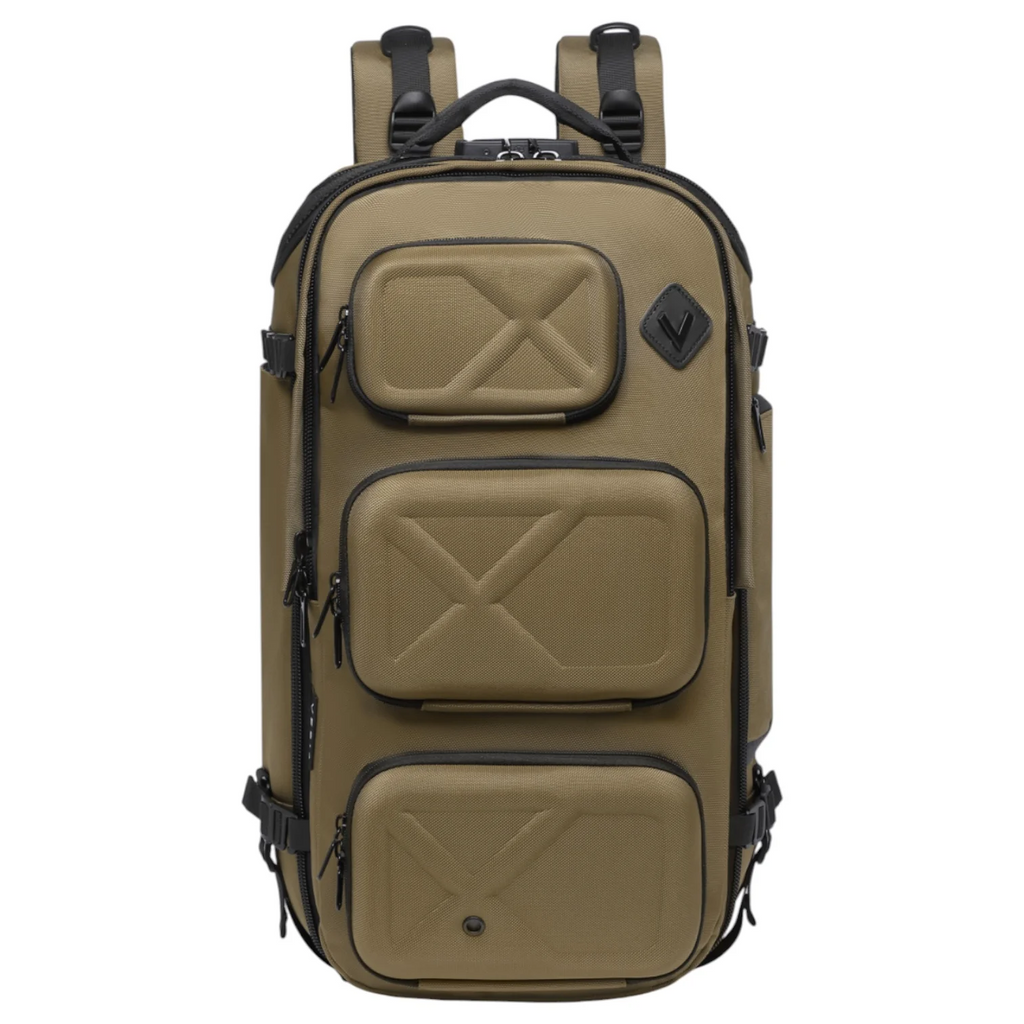 VERIA The Backpack - Islanders Savvy in 35L/LG Coyote Brown and Organizer Bag