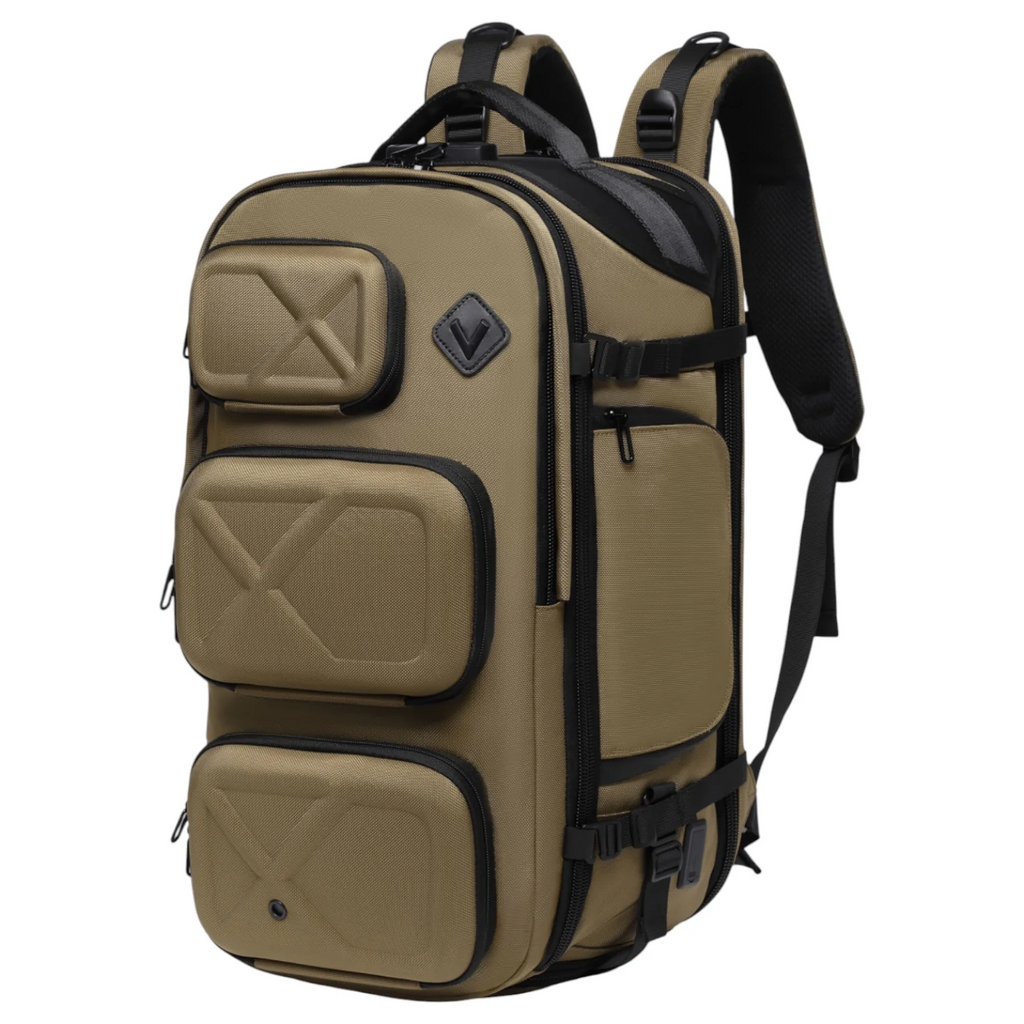 VERIA The Backpack - Islanders Savvy in 35L/LG Coyote Brown and Organizer Bag
